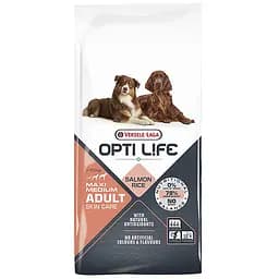 сухий корм для собак Versele-Laga Opti Life Adult Skin Care Medium & Maxi з лососем 12.5 кг (5410340311479)