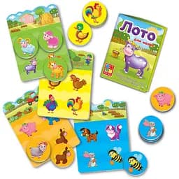 Розвиваюча гра Vladi Toys. Лото. Ферма (VT2100-08) - мініатюра 3