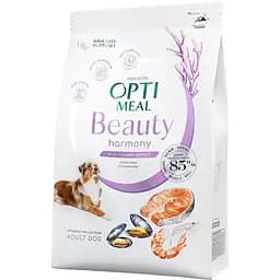 Сухой корм для взрослых собак всех пород Optimeal Beauty Harmony полнорационный с мягким успокаивающим эффектом 4 кг (B1763001)