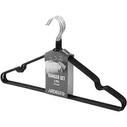 Набір вішалок Ardesto 40.5 см 5 шт чорний (ARHC2805B)