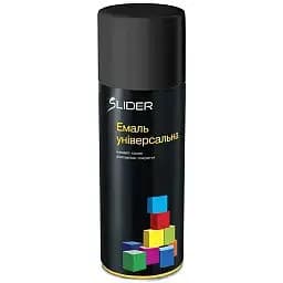 Емаль Slider color 9005 чорна мат 400 мл