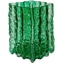 Ваза скляна  Vittora Смарагд 20.5 см зелена VT-V-0004 (148154)