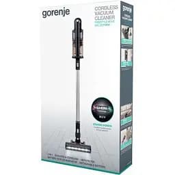 Вертикальний + ручний пилосос (2 в 1) Gorenje SVC252FMBK - мініатюра 5