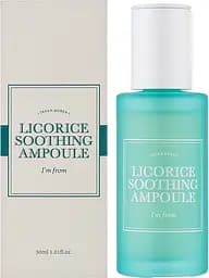 Заспокійлива ампула з екстрактом солодки I'm From Licorice Soothing Ampoule 30 мл - мініатюра 2