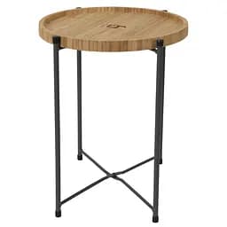 Стіл Bo-Camp Carnaby M 32x32 cm Bamboo Brown (1404322) - мініатюра 3