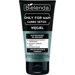 Очищуючий гель для обличчя Bielenda Only For Men Carbo Detox 150 мл