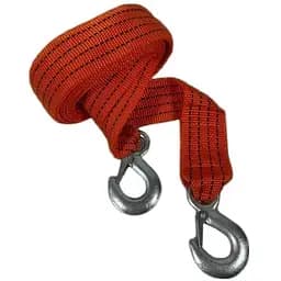 Трос буксировочный 3т 4 метра, крючок, пакет, ТМ Poputchik