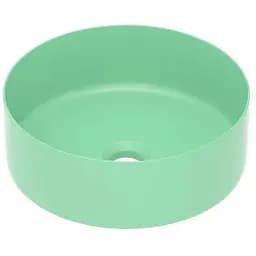 Умивальник накладний Imprese 35,8x35,8x13,7 см matt green i11102MGN, Зелений матовий