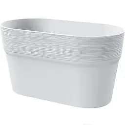 Горшок для цветов Prosperplast Furu белый (73768-449)