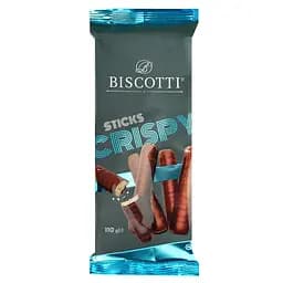 Печиво Biscotti Стікс з кокосом здобне пісочно-відсадне 110 г