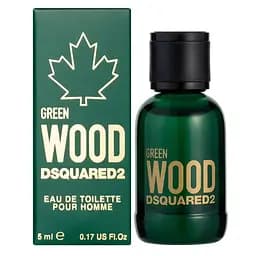Туалетна вода Мініатюра Dsquared2 Wood Green Pour Homme 5 мл