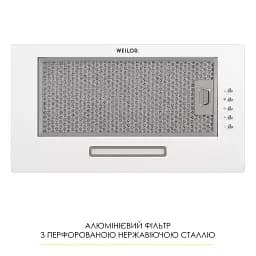 Витяжка повновбудована Weilor WB 68 WH - мініатюра 7