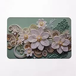 Антиковзний 3D-килимок для ванної кімнати з м'якого діатоміту 38×58 (см) вологопоглинальний килимок для дому ванни душу та туалету Yiwu HP-42-62