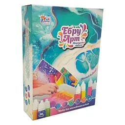 Детский набор для творчества в технике Эбру 4FUN Game Club 94133, 4 гипсовых фигурки