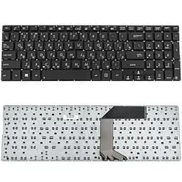 Клавіатура для ноутбука ASUS (K551, S551, V551) rus, black, без фрейма - мініатюра 2