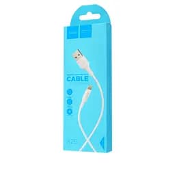 Кабель Hoco X25 Soarer charging data cable for Lightning Білий - мініатюра 2