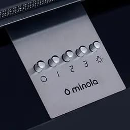 Витяжка Minola HDN 6212 BL/I 700 LED чорна - мініатюра 3