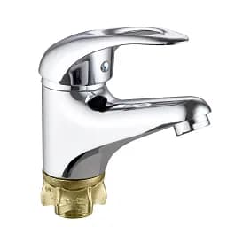 Змішувач для умивальника Zegor NHK1-А048 одноважільний Хром 30412