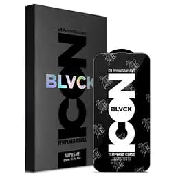 Скло захисне Armorstandart Supreme Black Icon 3D Apple iPhone 16 Pro Max Black (ARM78038)