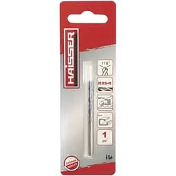 Свердла по металу Haisser DIN 338 HSS-R з кобальтовим покриттям 3.0x33x61 мм (88474)