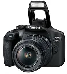 Цифрова дзеркальна фотокамера Canon EOS 2000D 18-55 IS (6441365) - мініатюра 5