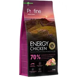 Сухий корм для собак Profine Energy Chicken and Potatoes з куркою та картоплею 12 кг