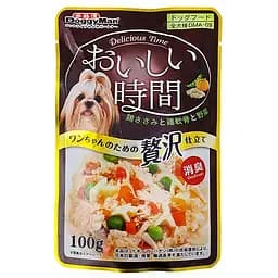 Вологий корм для собак DoggyMan Low Fat Chicken & Cartilage доггімен курка з хрящем у желе консерви для собак, вологий корм, пауч 100 г