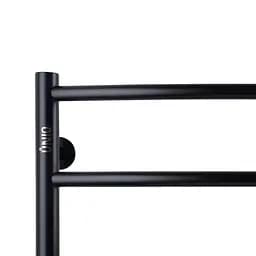 Рушникосушарка UNIO LD W 500-500-5 BLK Драбинка Дуга чорна (21613) - мініатюра 4