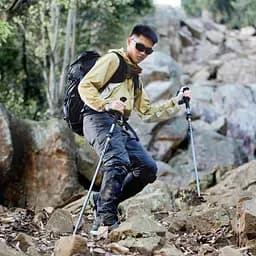 Трекінгова палиця Naturehike CNK2450DS012, 103-120 см, фіолетова - мініатюра 6