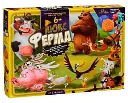 Настольная игра Danko Toys Ферма люкс (укр) G-FL-UA-01-01 развивающая стратегия логична для всей семьи детей