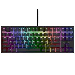 Клавіатура ігрова оптико-механічна Hator HTK730 Rockfall 2 Kailh Optical Black rev2