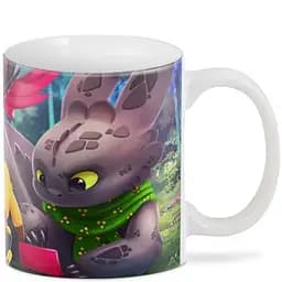 Кухоль GeekLand Як приручити дракона How to train your dragon HD.02.07 330 мл білий