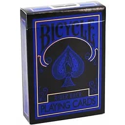 Карти гральні United States Playing Card Company Bicycle - Reverse (Blue & Black) (ВР_КИРББ)
