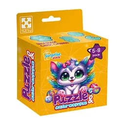 Дитячі пазли з сюрпризом "Кошеня з крилами" Vladi Toys VT 8030-11, 180 деталей