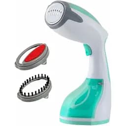 Ручний вертикальний відпарювач Magio MG-326 парова праска для одягу 0.26 л 1200 Вт Біла з зеленим