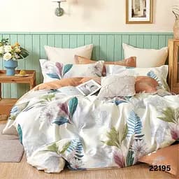Комплект постільної білизни Viluta двоспальний ранфорс 22195 100% бавовна