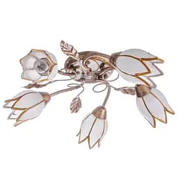 Люстра стельова Brille флористика E14 60W G (LK-207S/5)