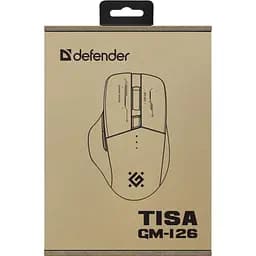 Комп'ютерна мишка Defender Tisa GM-126 бездротова ігрова 1600 dpi. 7кн. 400 mAh синьо-біла (52126) - мініатюра 2
