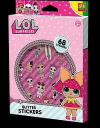 Набір наклейок Ses Creative L.O.L. Surprise Гліттер з блискітками (14191S)