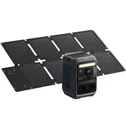 Зарядная станция Anker Solix C300X / 300 Вт / 288 Вт/год / LiFePO4 + солнечная панель PS60 (B1723311)