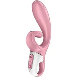 Смарт-вібратор кролик Satisfyer Hug Me