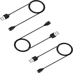 Зарядний пристрій DK CDK для Garmin Forerunner 570 47mm кабель (1m) USB 3 шт. (014446) (black)