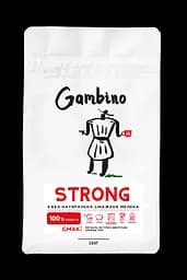 Strong GAMBINO кава мелена бленд 0.25 кг Фільтр