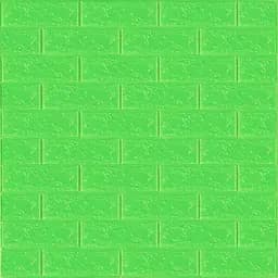3D панель самоклеящаяся 700х770х3мм кирпич Зеленый (013-3) SW-00000639
