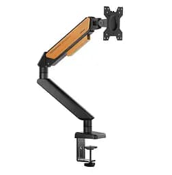 Кронштейн настольный для монитора 17-32 дюйма Anda Seat ADWA6D1SBO Stealth II Black-Orange - мініатюра 2