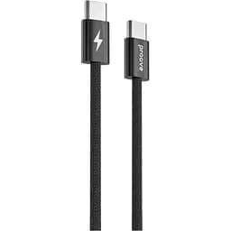 Кабель Proove Energy Stream USB-C to USB-C 60W 1m Black (CCES60002201) [130329]