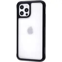 Чохол Defense протиударний Live Series (TPU+Metal) для iPhone 12/12 Pro black