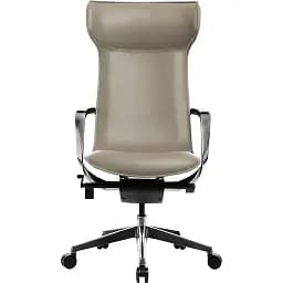 Офісне крісло GT Racer X-003F Leather, темно-бежеве (X-003F LEATHER Dark Beige) - мініатюра 6
