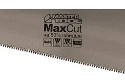 Ножівка ручна MasterTool по дереву 400 мм 7T х 1" х 3D потрійне заточування - мініатюра 2