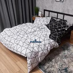Комплект постільної білизни Moon&Star Бязь Gold Люкс Urban Chic Сімейний 143х210х2 наволочки 2х70х70 - мініатюра 4